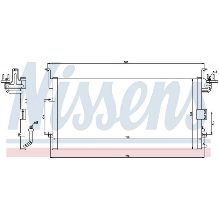 Kondensor Nissens 17-94775