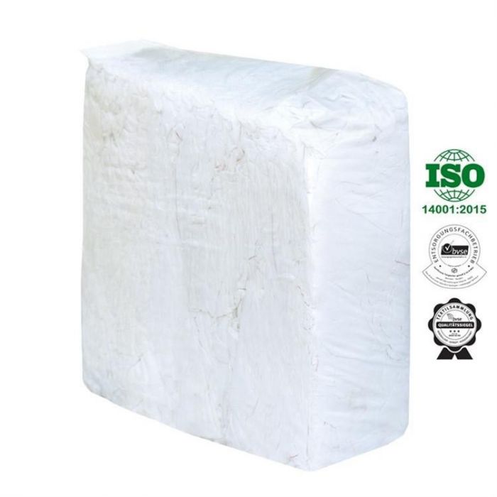 Vita lakansdukar Extra Prima 100% bomull, 10kg/bal ProMeister 40-911300
