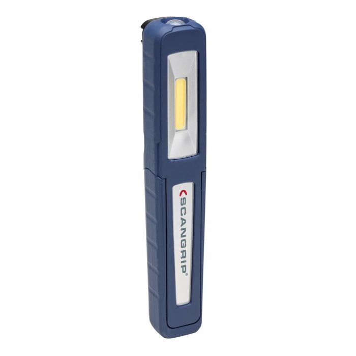 (U) Praktisk 2-i-1 LED-pennlampa med toppljus som ger 150 lumen. Ers av 03.6209 Scangrip 42-03.5420