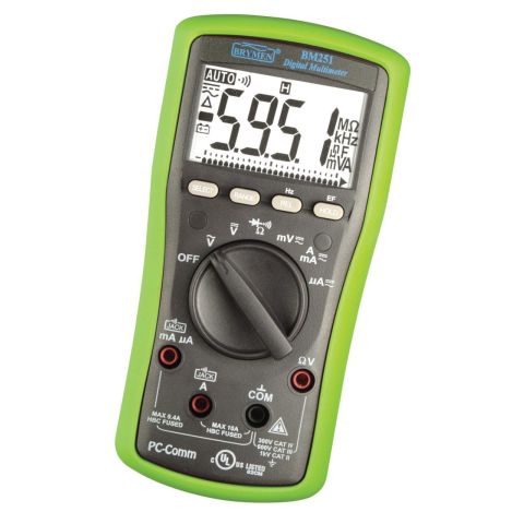 Elma BM251s Multimeter med batteri 2×1,5V LR03