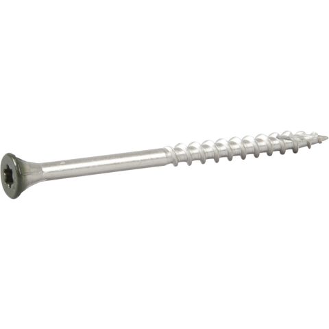 ESSVE 537465 Fasadskruv 4,4×65 mm, rostfri/syrafast A4, band. Svart, 250-pack
