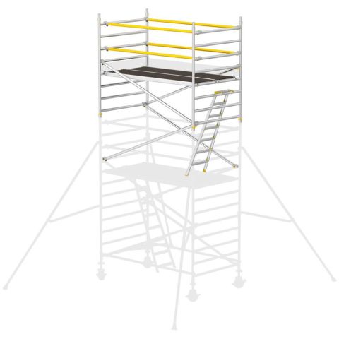 W.steps WRT 1400XR-2,0 EXT Påbyggnadspaket till rullställning, 2500×1400 mm