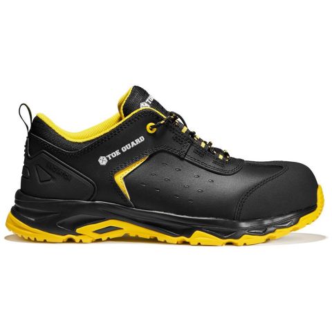 Toe Guard Wild Low Skyddssko svart/gul, S3, glasfiberhätta 36