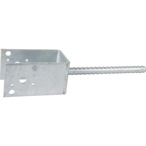 ESSVE 951621 Stolpsko 4 mm, typ U, förzinkad 70 x 70 x 127,5/200 mm