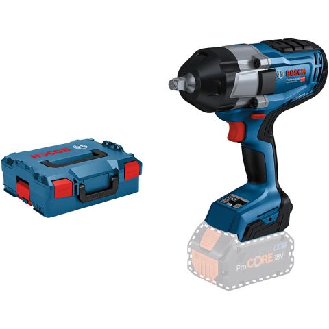 Bosch GDS 18V-1000 Mutterdragare utan batteri och laddare