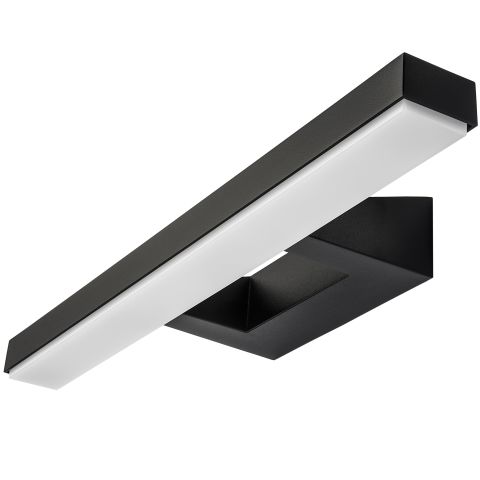 SG Armaturen View Badrumsarmatur LED, 15W, 2700K Svart