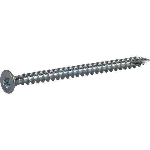 ESSVE 123149 Träskruv 4 mm Ø, TX20, helgängad, försänkt, FZB 60 mm, 100-pack