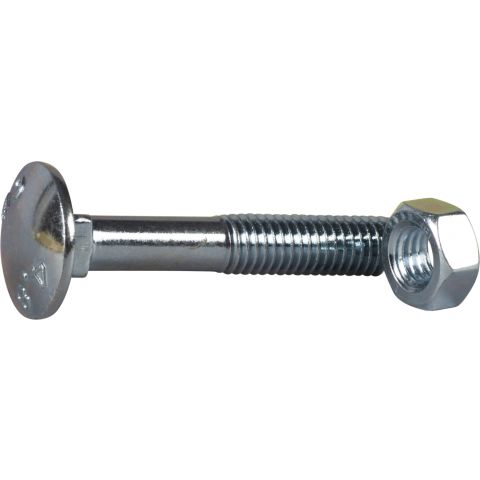 ESSVE 540124 Vagnsbult M8, förzinkad 50 mm, 4-pack