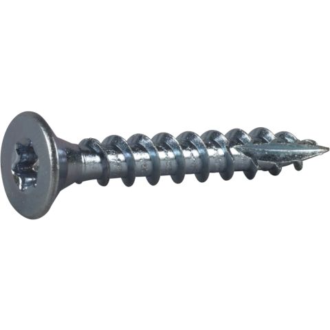 ESSVE 123195 Träskruv 6 mm Ø, TX30, helgängad, försänkt, FZB 40 mm, 200-pack