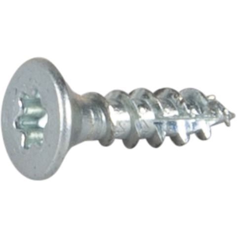 ESSVE 123101 Träskruv 3 mm Ø, TX10, helgängad, FZB, 200-pack 12 mm