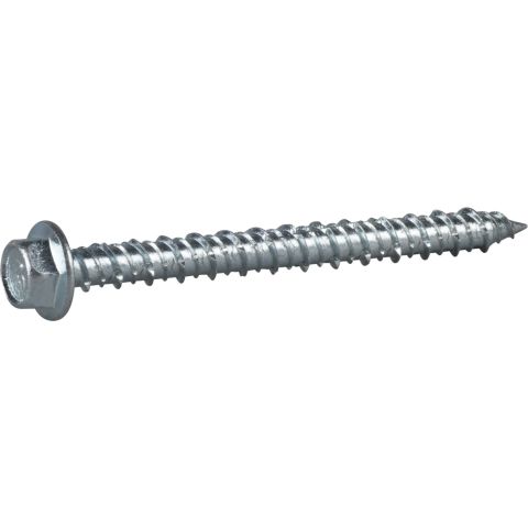 ESSVE ECS-HF Betongskruv 7,5(6) mm Ø, HEX, FZB, 10mm 80 mm, 100-pack