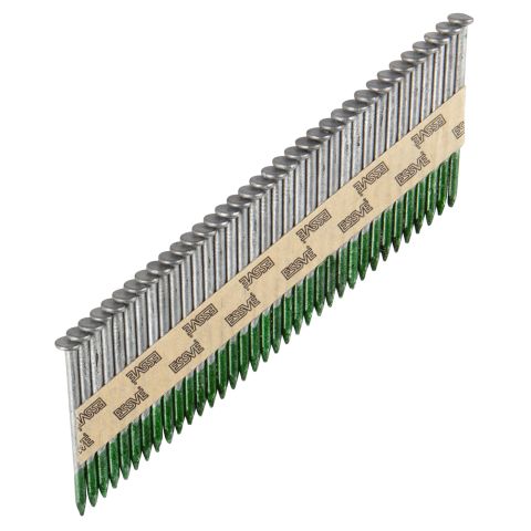 ESSVE 777900 Maskinspik 34°, rakbandad, slät, varmförzinkad 2,8 x 50 mm, 2200-pack