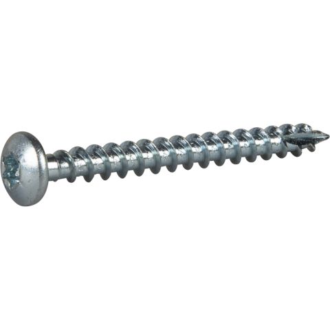 ESSVE 127173 Träskruv 5 mm Ø, TX25, helgängad, FZB 45 mm, 200-pack