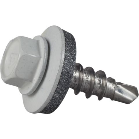 ESSVE 63251 Farmarskruv 5,5×20 mm, 6K-huv, BS, ALU Vit, 250-pack