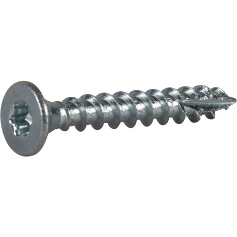 ESSVE 123177 Träskruv 5 mm Ø, TX25, helgängad, försänkt, FZB 35 mm, 200-pack