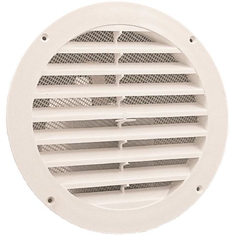 Pisla 31401400 Galler vit plast 75 mm