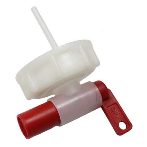 COFA 29531 Kapsyl med kran, Ø60 mm