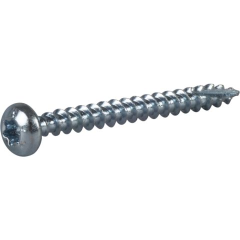 ESSVE 127137 Träskruv 4 mm Ø, TX20, helgängad, FZB 40 mm, 200-pack