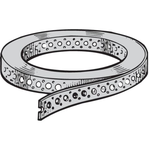 ESSVE 396660843 Galvband förzinkat, 20 MY 12×0,7 mm, 10 m