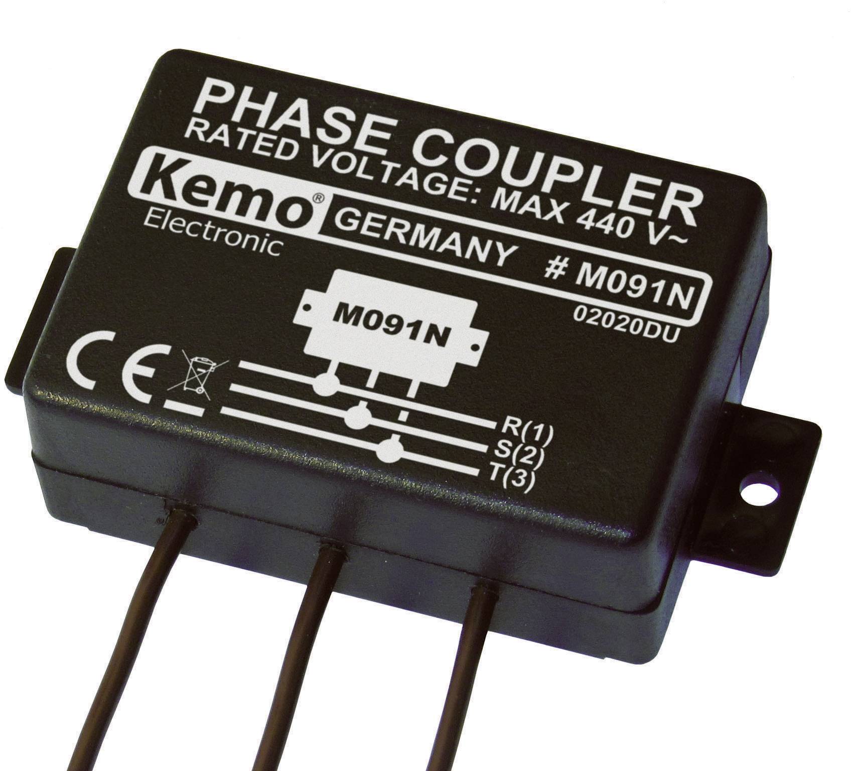 Faskopplare Komponent Kemo Powerline M091N 400 V/AC (max.)