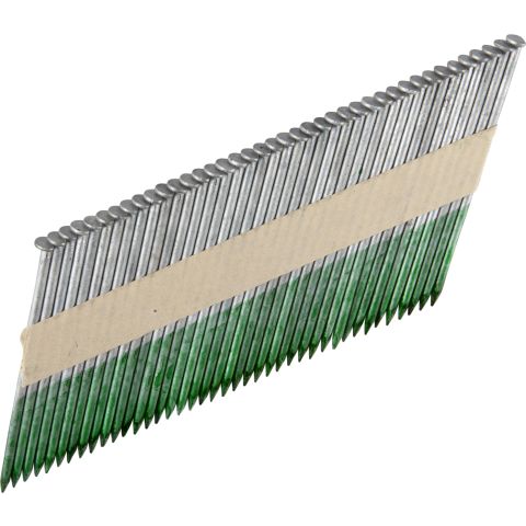 ESSVE 777906 Maskinspik 34°, rakbandad, slät, varmförzinkad 3,1 x 90 mm, 1200-pack