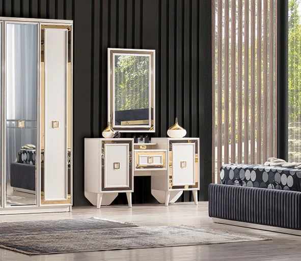 Gold Sminkbord