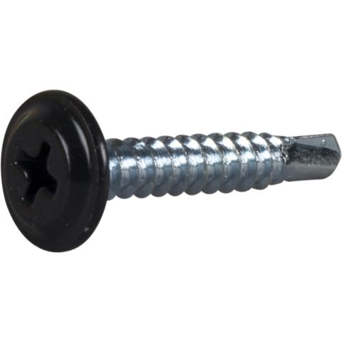 ESSVE 566625 Montageskruv 4,2 mm Ø, svart, FZB, PH2, 250-pack 25 mm