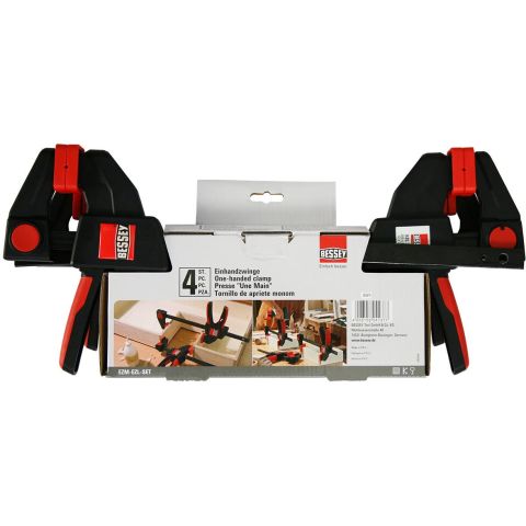 Bessey EZM-EZL-SET Enhandstvingsats 2 olika modeller