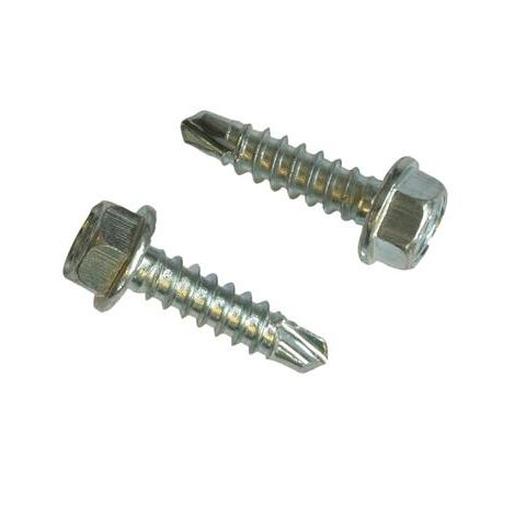 FIXX 1531765 Borrskruv sexkant, FZB, 4.8 mm 25 mm, 500-pack
