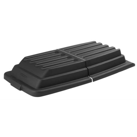 Rubbermaid FG102800BLA Lock för tippvagn, svart Passar 600 l