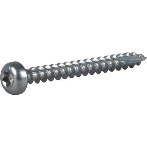 ESSVE 127111 Träskruv 3 mm Ø, TX10, helgängad, FZB, 200-pack 30 mm