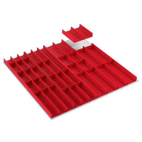 Treston 83793800 Lådinredning kombo S, verktygstråg 45+70 mm, avdelare