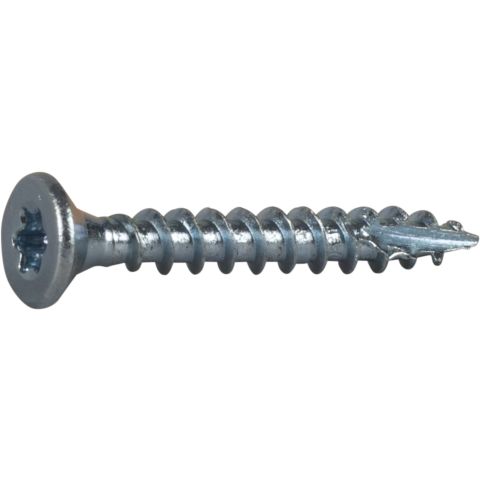 ESSVE 123136 Träskruv 4 mm Ø, TX20, helgängad, försänkt, FZB 25 mm, 200-pack
