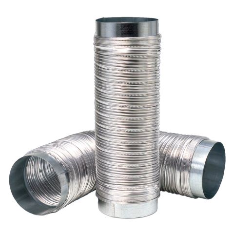 REC Indovent Drasut 160 Metallslang utdragbar 1 m 160 mm
