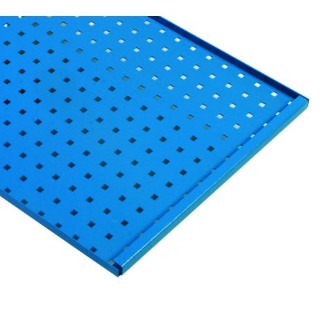 X-ponent Inredning 101401 Verktygspanel perfoplåt, 2 mm, blå 1930×470 mm