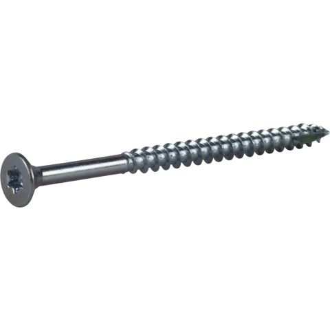 ESSVE 123207 Träskruv 6 mm Ø, TX30, helgängad, försänkt, FZB 90 mm, 100-pack