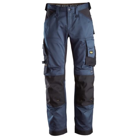 Snickers Workwear 6351 AllroundWork Arbetsbyxa marin/svart Marin/Svart