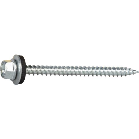ESSVE 64502 Farmarskruv 4,8 x 63 mm, vass spets, 150-pack Blankförzinkad