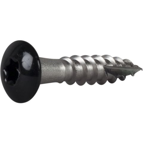 ESSVE 590404 Rännkroksskruv 4,8 mm Ø, svart, TX20 35 mm, 250-pack