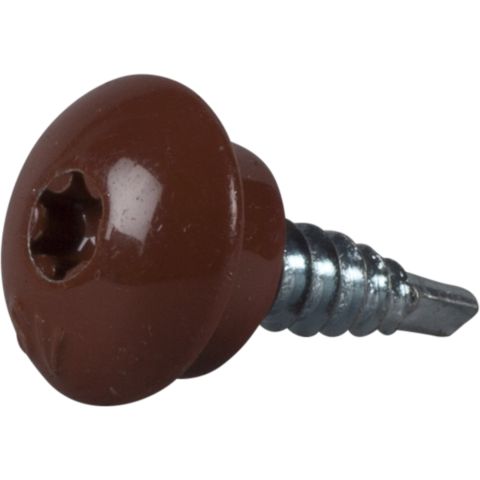 ESSVE 63252 Farmarskruv 4,8 x 20 mm, TX25, 250-pack Tegelröd