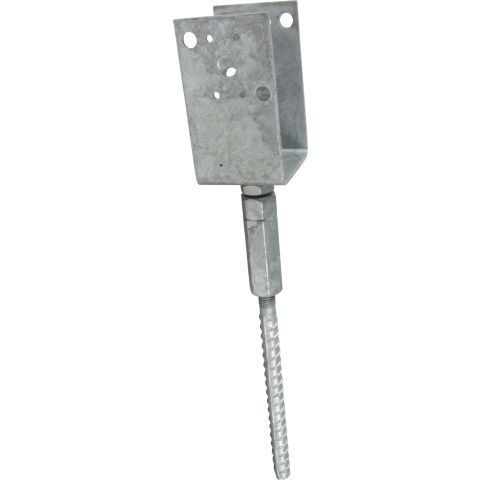 ESSVE 951648 Stolpsko 4 mm, 115-165 mm, förzinkad 75 x 70 x 125 mm