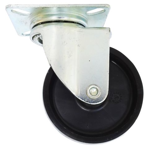 Tente 2470DIK050P40 Länkhjul Ø50 mm, platta 60×60 mm, kullagrat