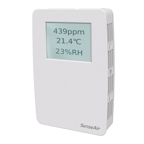 Calectro T-SENSE-VAV-D CO2-givare med touchdisplay