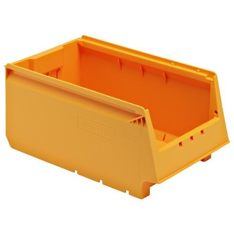 PPS 30730001028 Förrådsback rak, 350x206x150 mm Gul