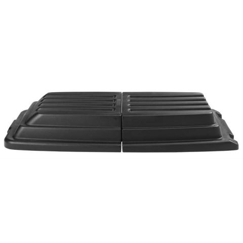 Rubbermaid FG9T2300BLA Lock för tippvagn, svart Passar 800 l