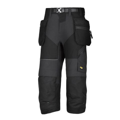Snickers Workwear 6905 FlexiWork Piratbyxa svart 96