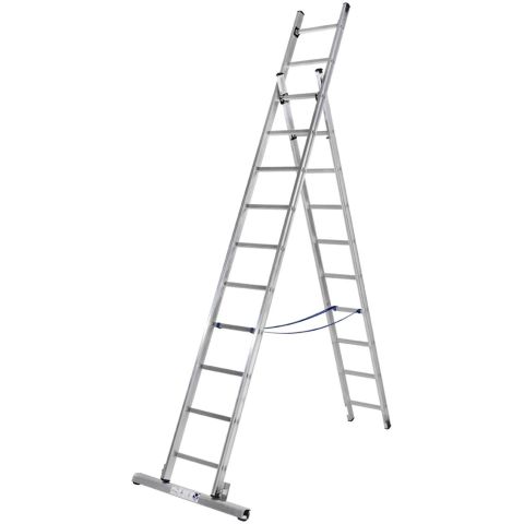 Skeppshultstegen YS-670 Kombistege C-profil, med stegfot 7 meter