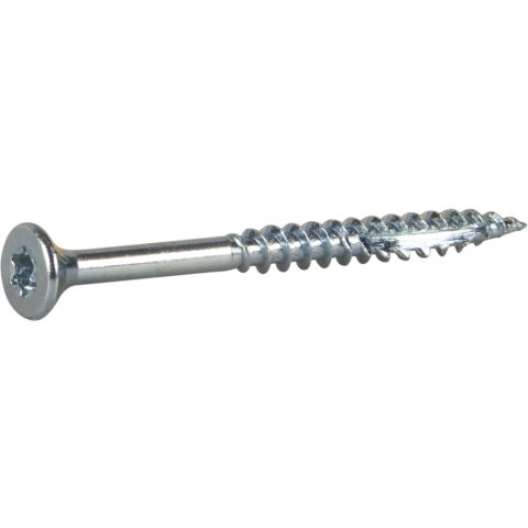 ESSVE 116017 Träskruv Ø4 x 50 mm, försänkt, FZB, 4000-pack