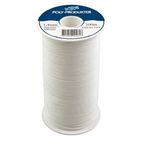 Poly-Produkter 2209043314 Polyestersilkelina Ø1,4 mm x 200 m