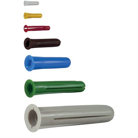 ESSVE 50128 Plastplugg 100-pack Gul